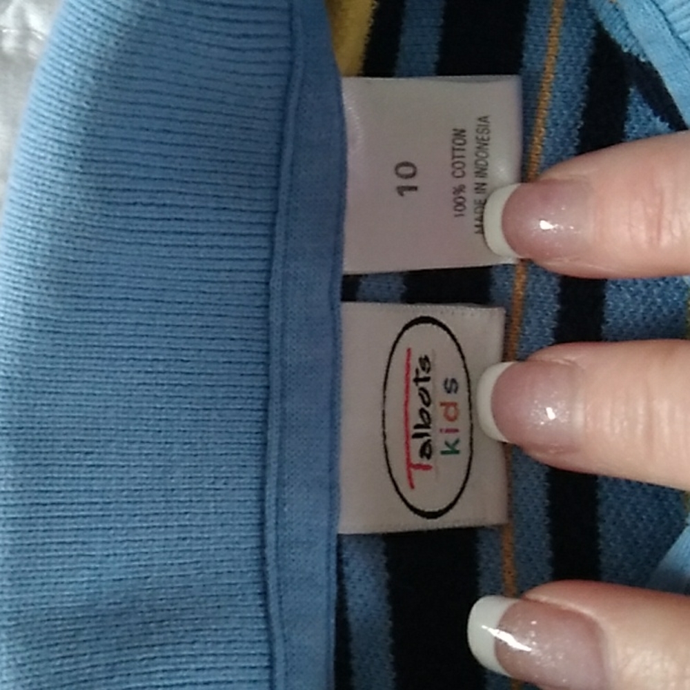 Boy's Polo Shirt, Talbots, Size 10 - Picture 2 of 4